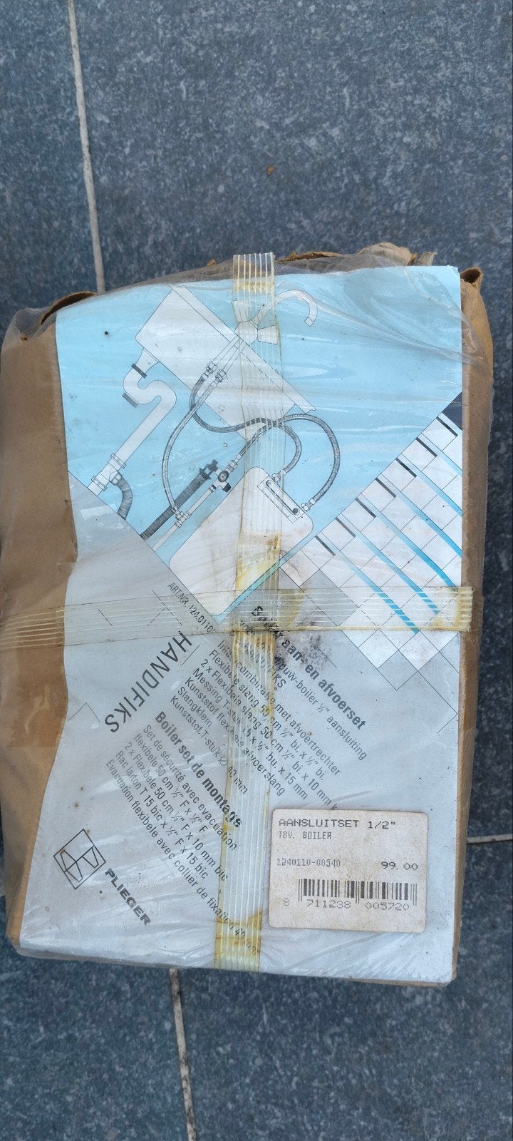 Daalderop Close-in Boiler 10L incl. aansluitset, Ophalen, Gebruikt, Boiler, Minder dan 20 liter