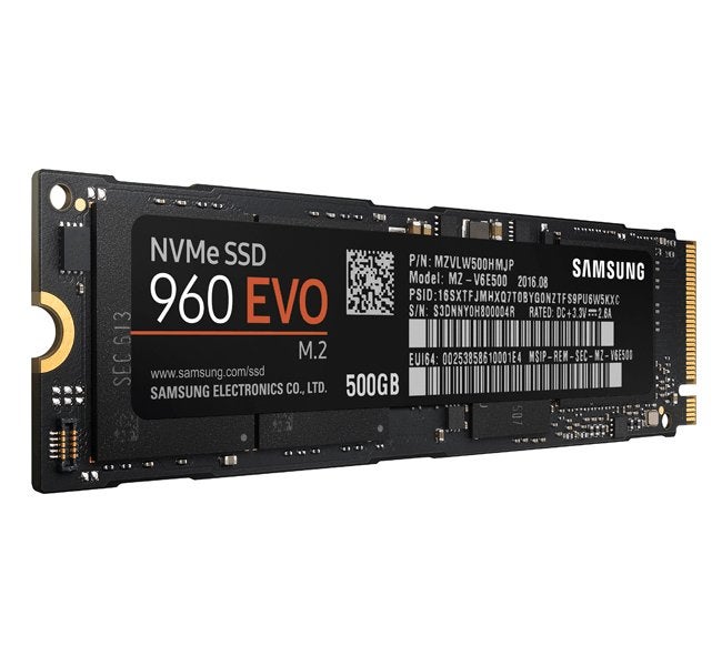 Samsung 960 EVO NVMe M.2 SSD 500GB, Computers en Software, Harde schijven, Intern, Gebruikt, Ophalen of Verzenden, Desktop