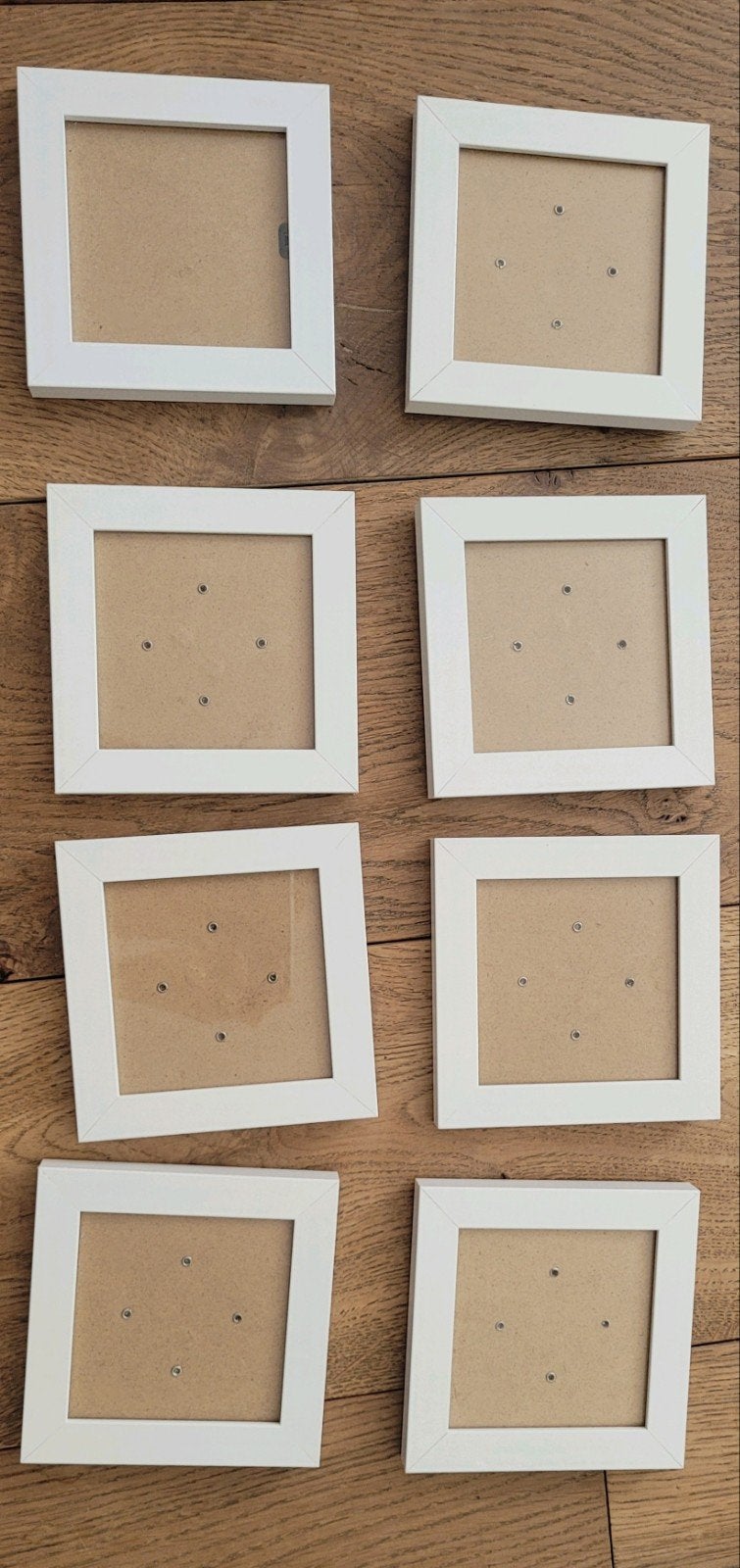 Witte fotolijstjes van de HEMA, Ophalen of Verzenden, Zo goed als nieuw