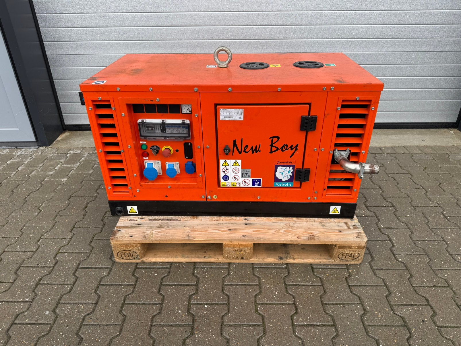New Boy 6 kva aggregaat/generator, Ophalen of Verzenden, Zo goed als nieuw, Dieselolie