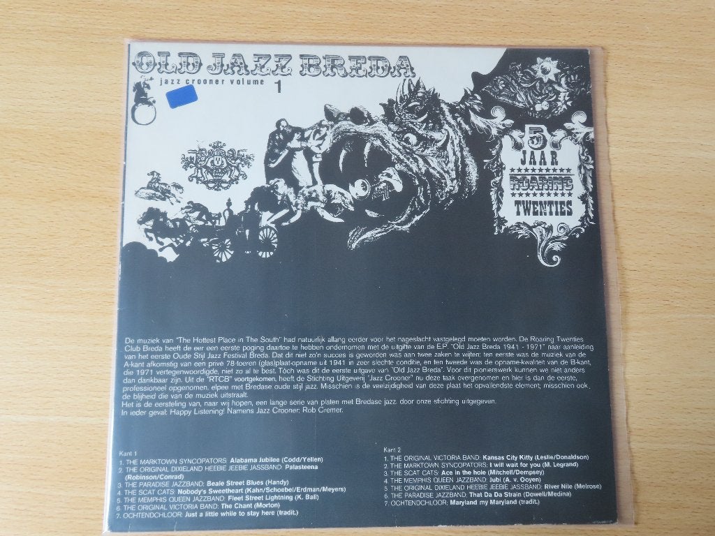 LP Old Jazz Breda, LP, Overige genres, Ophalen of Verzenden, Zo goed als nieuw