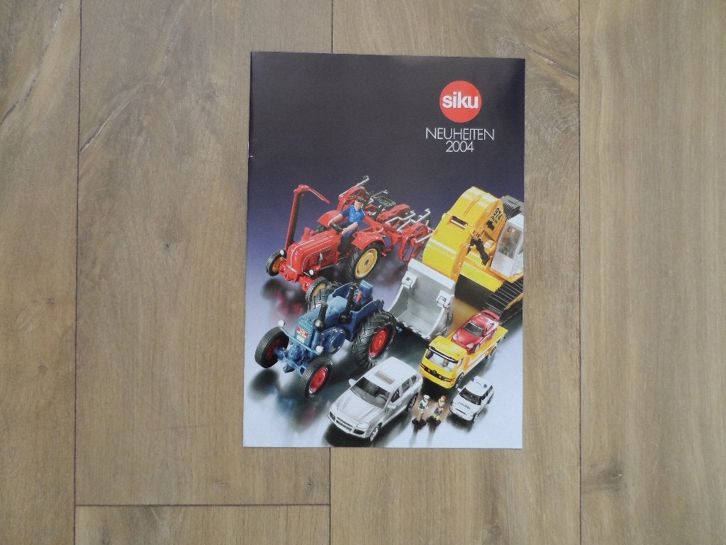 SIKU Neuheiten 2004, SIKU catalogus 2004, Ophalen of Verzenden, Zo goed als nieuw