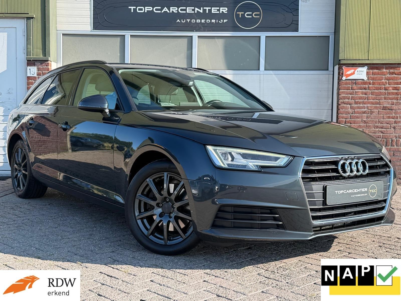 Audi A4 Avant 1.4 TFSI Pro Line/AUT/CLIMA/PARKS/NAVI/APK/NAP, Automatische klimaatregeling, Gebruikt, Euro 6, 4 cilinders