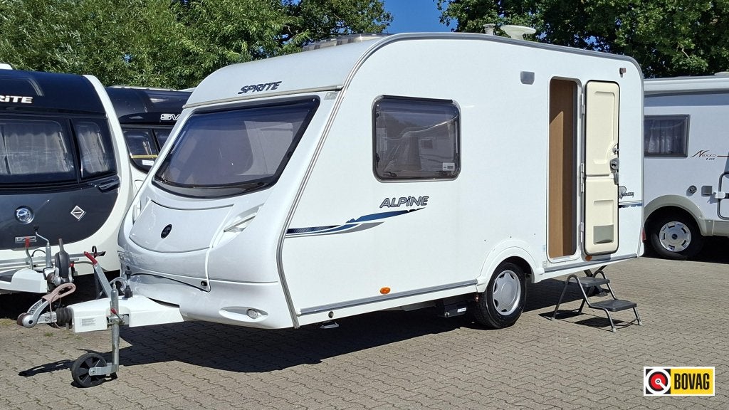 Sprite Alpine 2 incl. voortent en mover !, Standaardzit, Schokbreker, Tot en met 2, Bedrijf