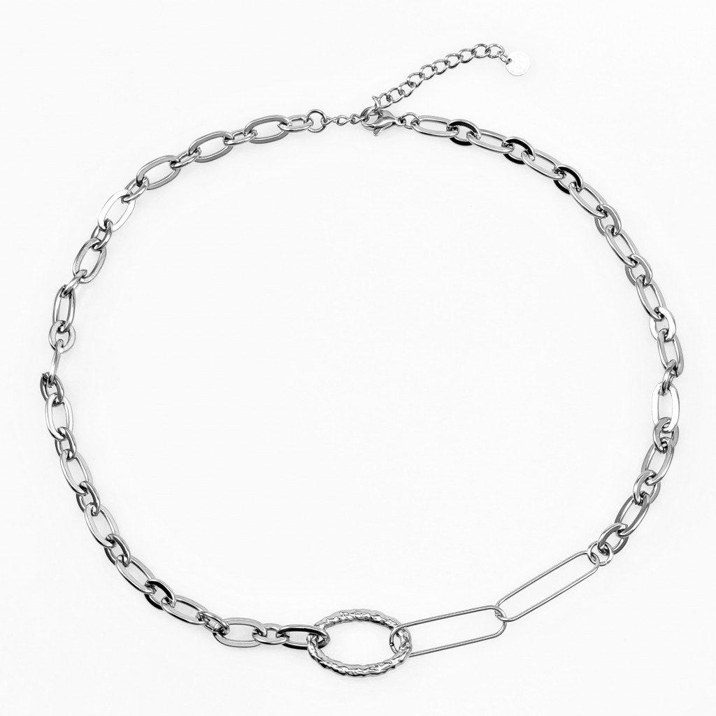 Dottilove Nasrin Ketting Dames RVS Wit Gold Plated, Overige materialen, Verstelbaar, Birgitta-Gracht 33, 6465 EL Kerkrade, Nederland