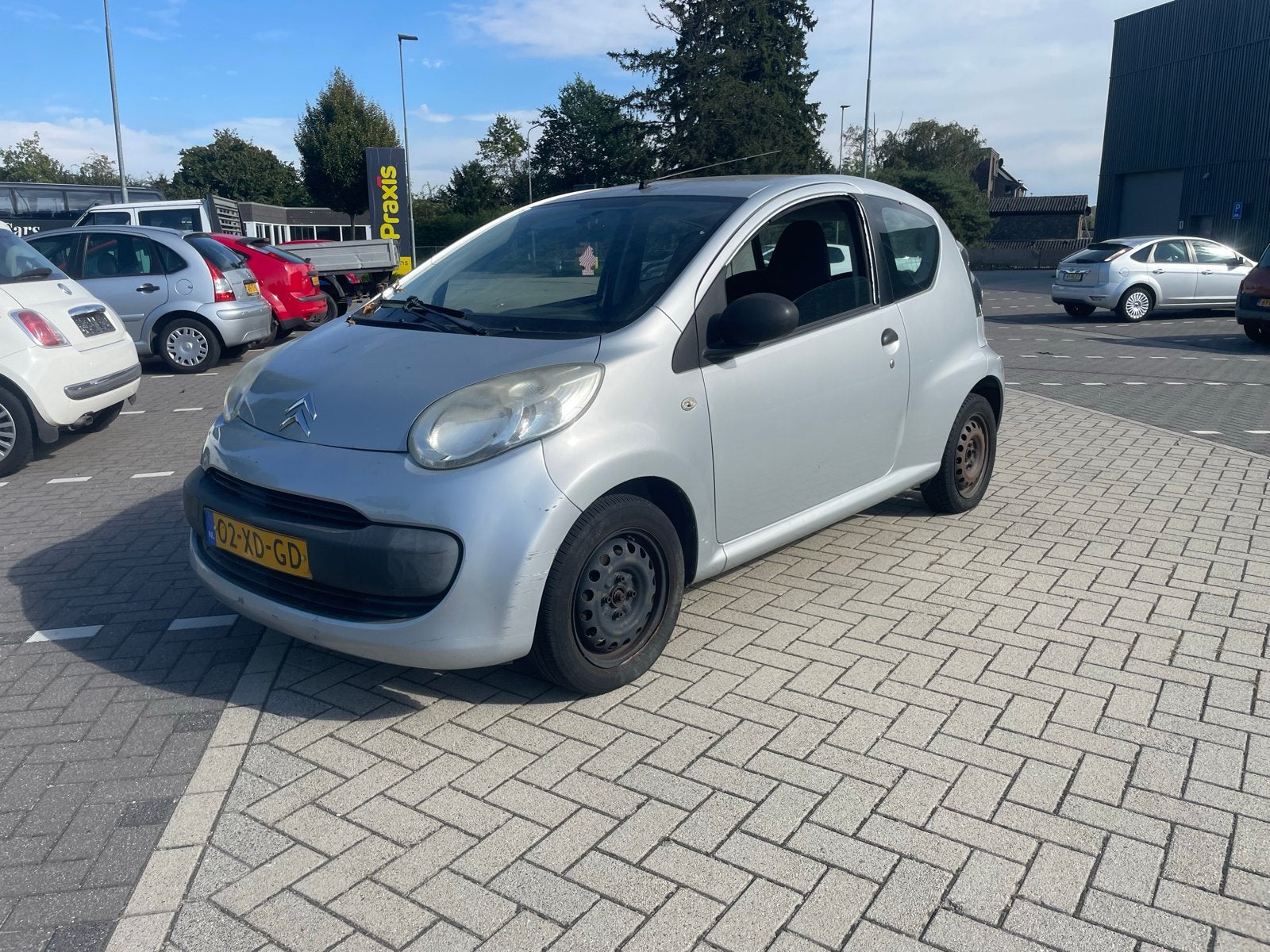 Citroën C1 1.0 3-DRS 2007 Grijs apk 25-08-2027, Auto's, Voorwielaandrijving, 4 stoelen, C1, 68 pk