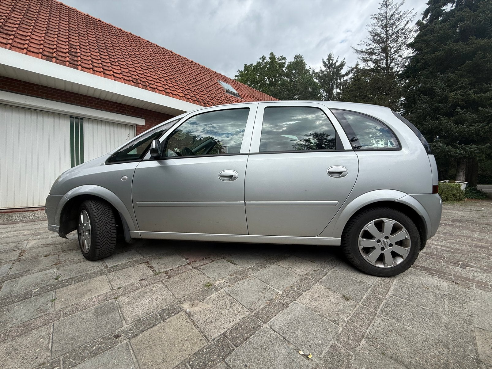 Opel Meriva 1.6 16V 77KW 2008 Grijs, Voorwielaandrijving, 15 km/l, 4 cilinders, Origineel Nederlands