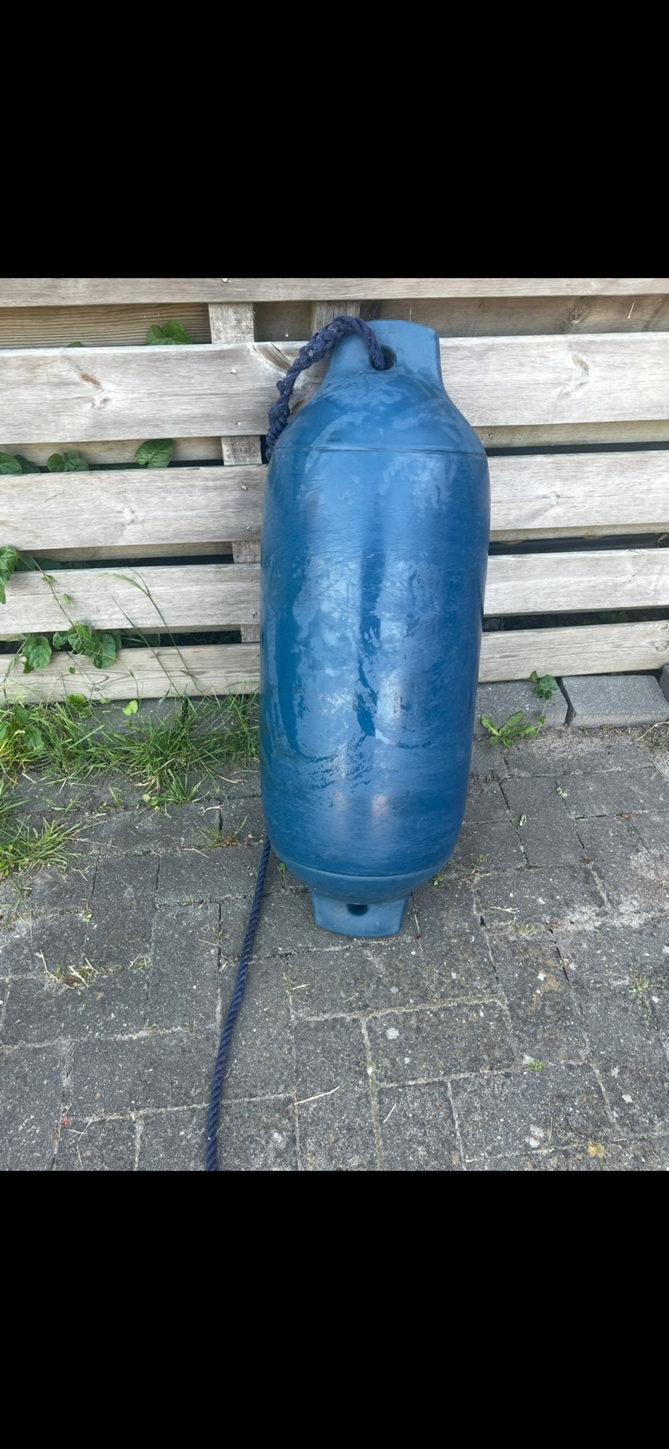 Majoni Stootwil (Fender) Blauw - Cilinder 6 (30x90), Watersport en Boten, Ophalen of Verzenden, Gebruikt, Overige typen