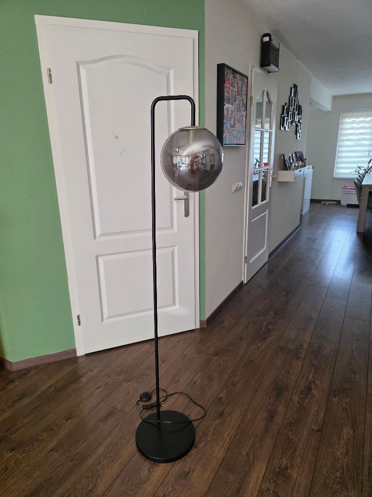Staande lamp, Ophalen, Zo goed als nieuw, Glas, Modern