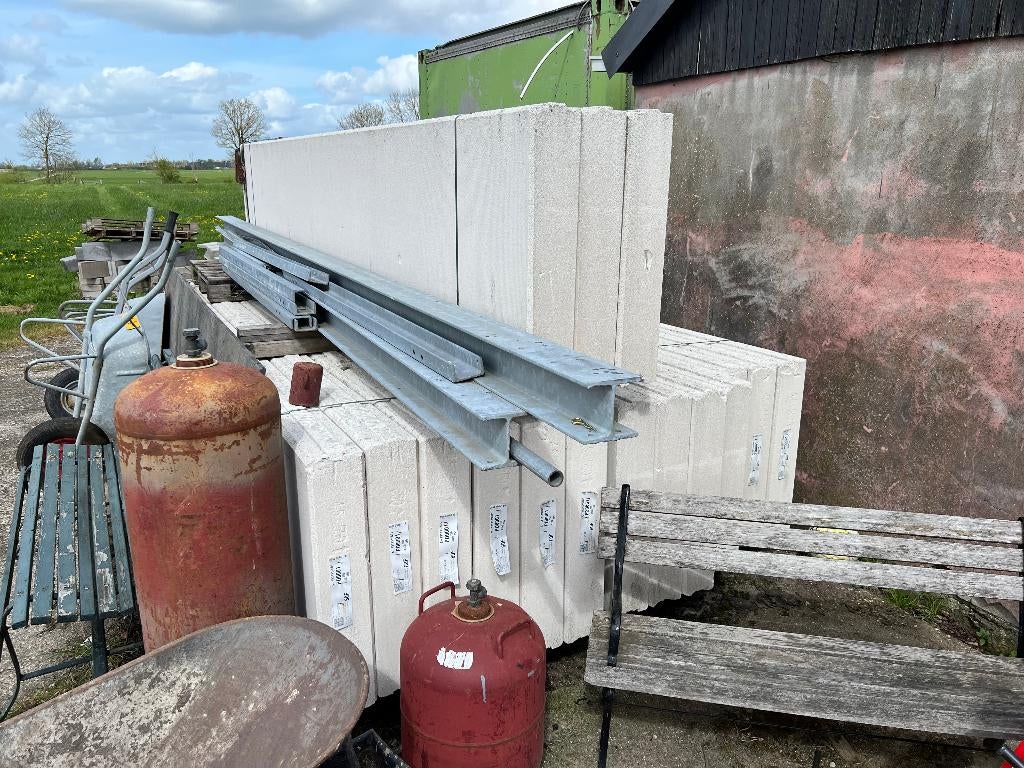Xella gasbeton bouwbokken/panelen, 16 stuks, Ophalen, Nieuw, Overige typen