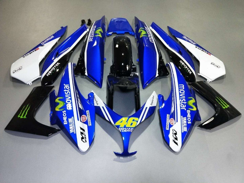 Motorfiets AVDB kuipdelen voor YAMAHA TMAX 500 2008 - 2011