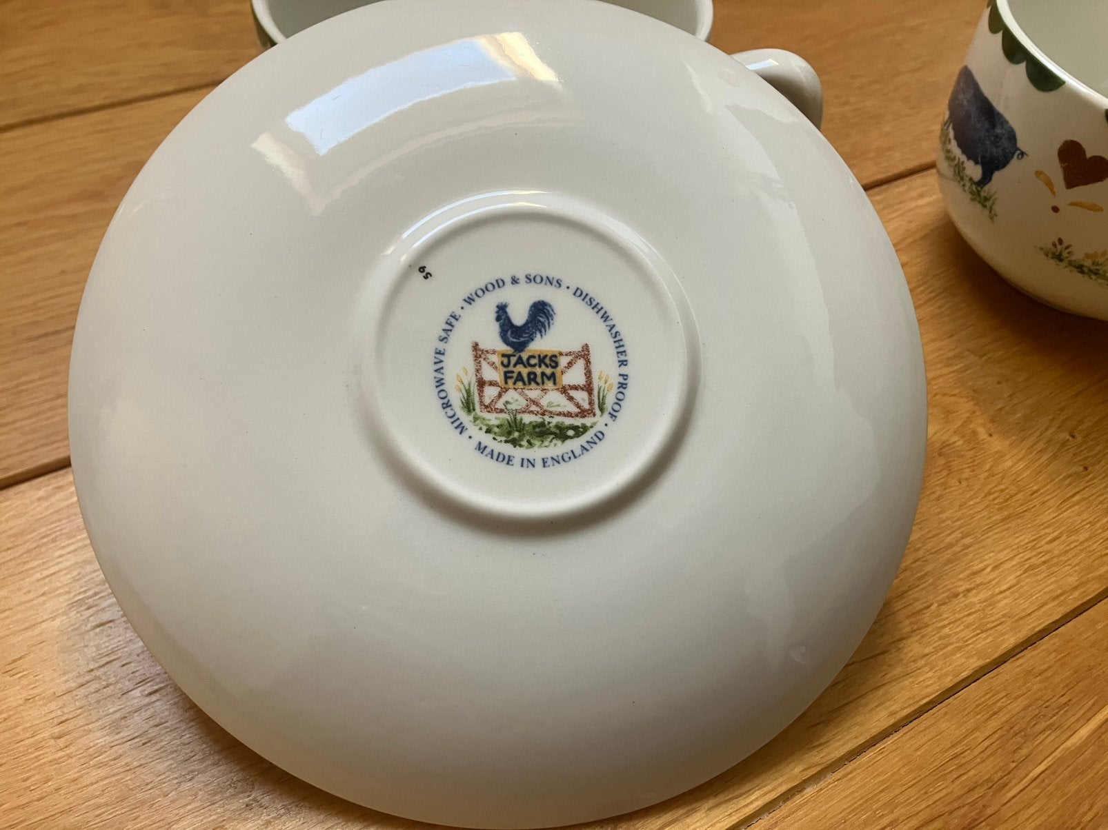 Boerderij servies soepkommen, Huis en Inrichting, Ophalen, Overige merken, Zo goed als nieuw, Kom(men)