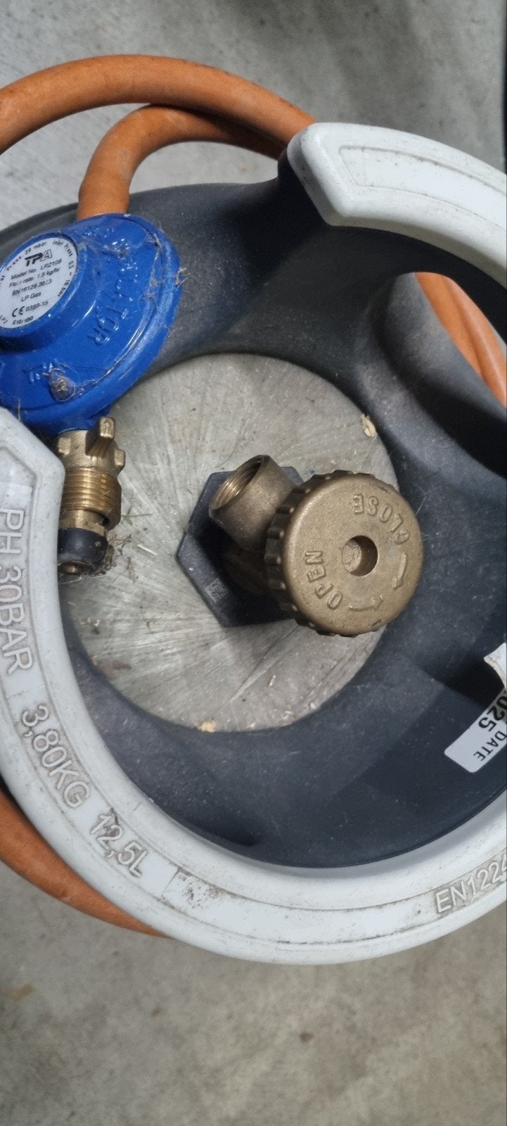 Gasfles pol systeem, Ophalen of Verzenden