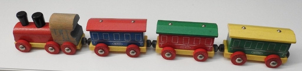 Vintage treintje. ( Heros ), Verzenden, Gebruikt