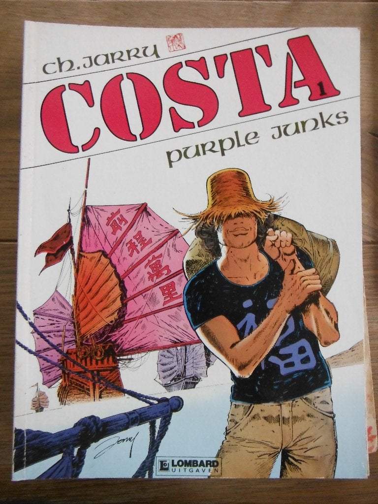 Costa. Purple Junks., Eén stripboek, Ophalen of Verzenden, Gelezen