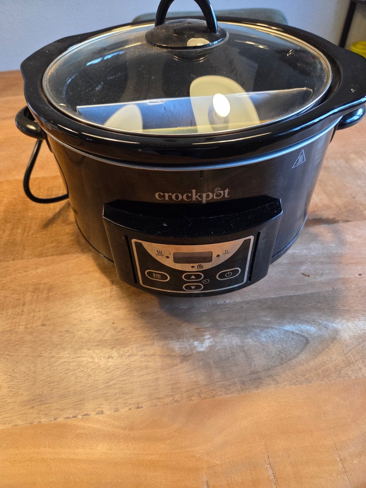 Crock-Pot 4.7L Digitale Slowcooker met Timer, Ophalen, Timer, Zo goed als nieuw