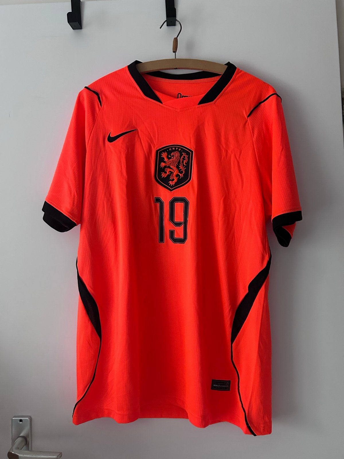Nederlands Elftal Wk 2026 shirt voetbalshirt Brobbey #19 xl, Maat 52/54 (L), Oranje, Ophalen of Verzenden, Zo goed als nieuw
