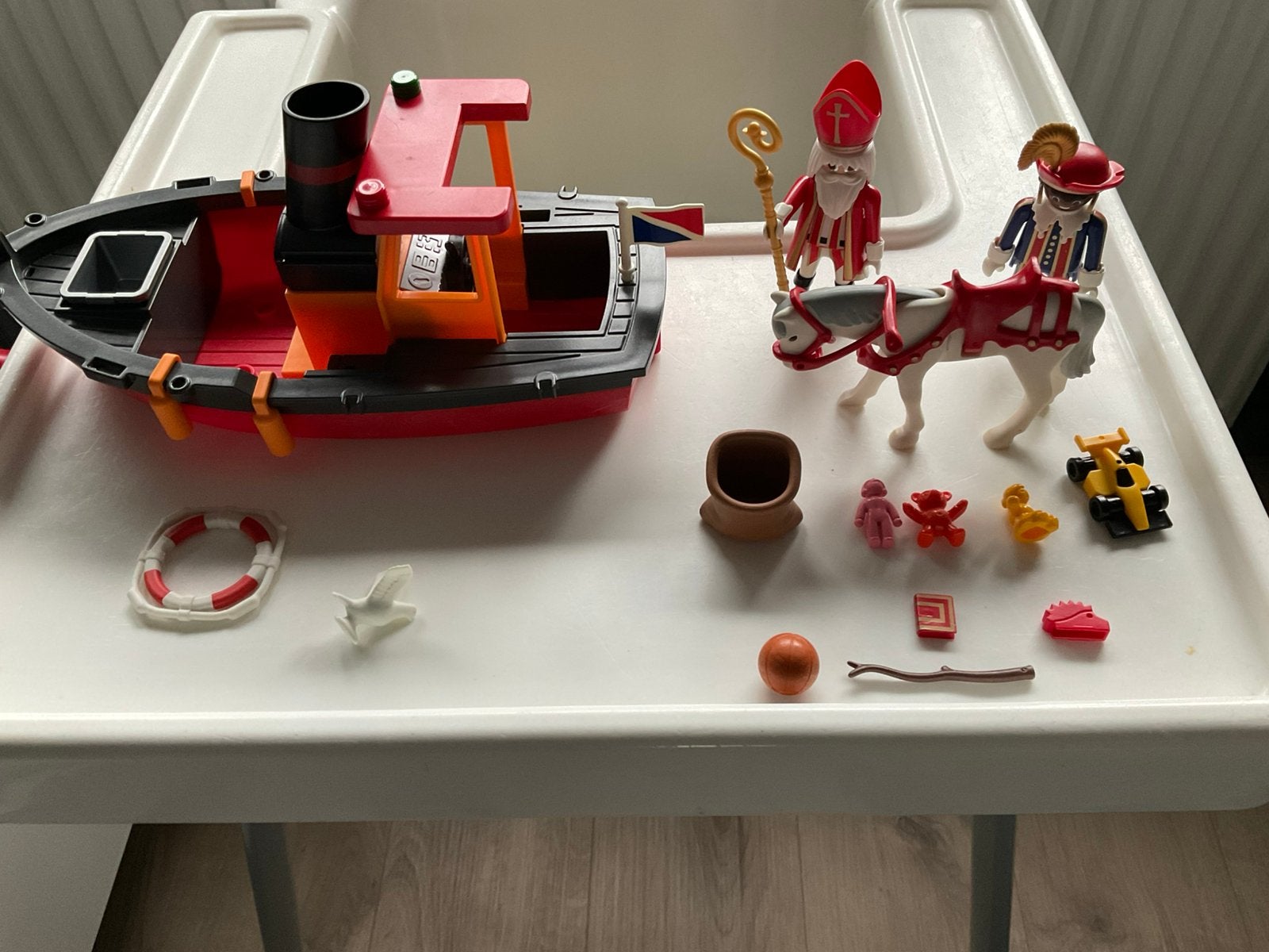 Sint en Piet Playmobil, Ophalen of Verzenden, Gebruikt, Complete set