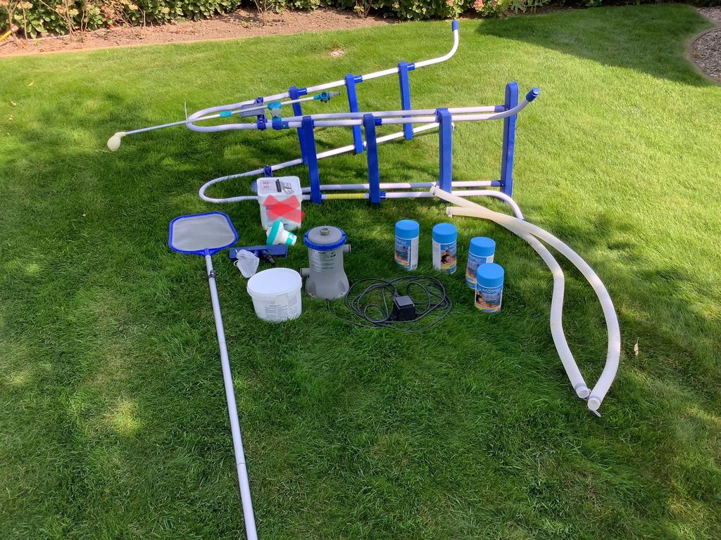 Zwembad toebehoren spullen, Tuin en Terras, Ophalen, Gebruikt