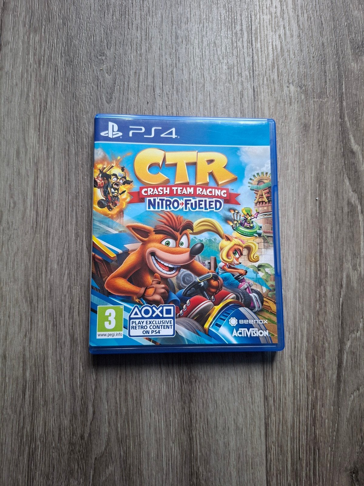 Crash Bandicoot nitro kart ps4, Spelcomputers en Games, Racen en Vliegen, Ophalen of Verzenden, Zo goed als nieuw, 3 spelers of meer