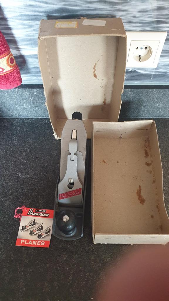 Stanley Handyman schaaf in originele doos - ZGAN, Ophalen of Verzenden, Zo goed als nieuw