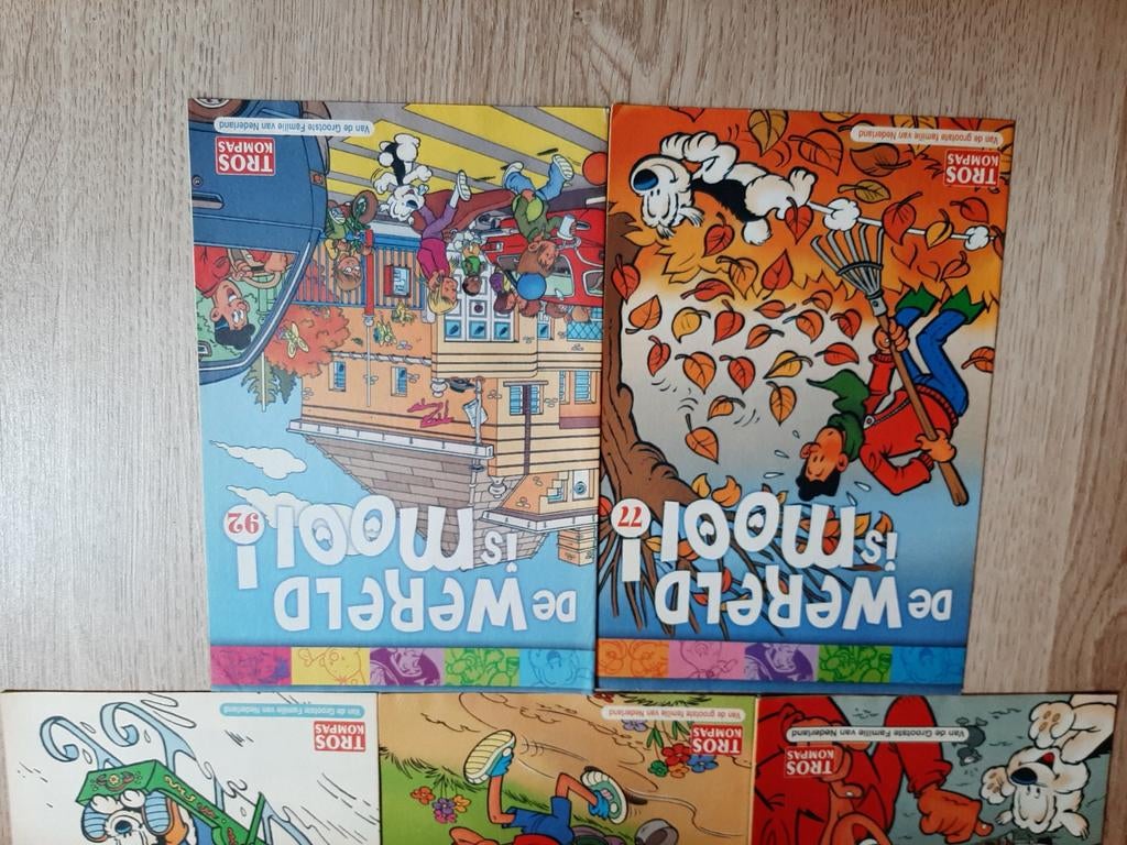Studio 100 de wereld is mooi boekjes samson en gert, Ophalen of Verzenden, Gelezen