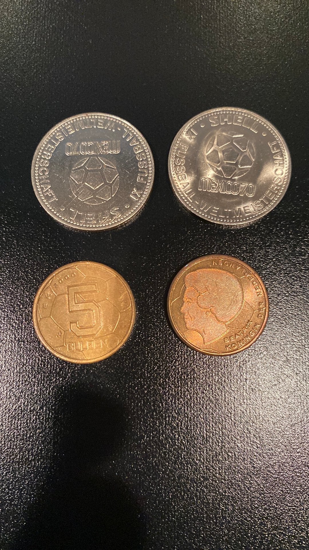 Voetbal munten, Postzegels en Munten, Munten | Nederland, Ophalen of Verzenden, Koningin Beatrix, Euro's