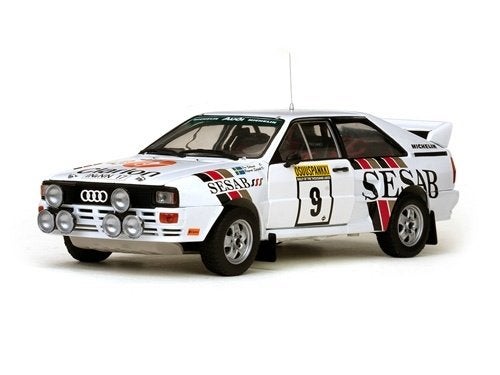 Audi Quattro A2 Per Eklund 1000 Meren Rally 1983 Sun Star, Hobby en Vrije tijd, Modelauto's | 1:18, Carmodel s.r.l. Viale Europa Unita snc info@modelcarswholesale.com