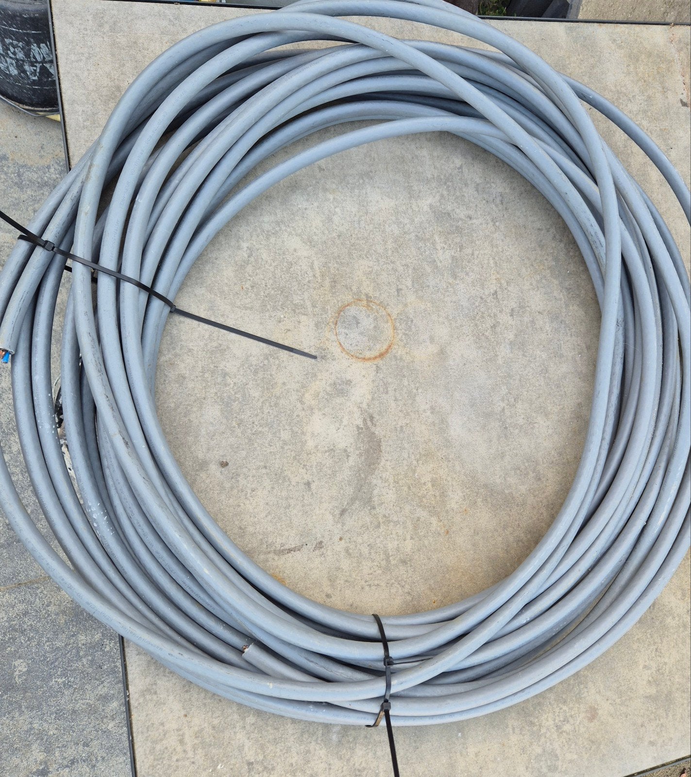 Grondkabel VO-YMKas 3x6mm²+6as 34 meter nieuw., Ophalen, Nieuw, Kabel of Snoer