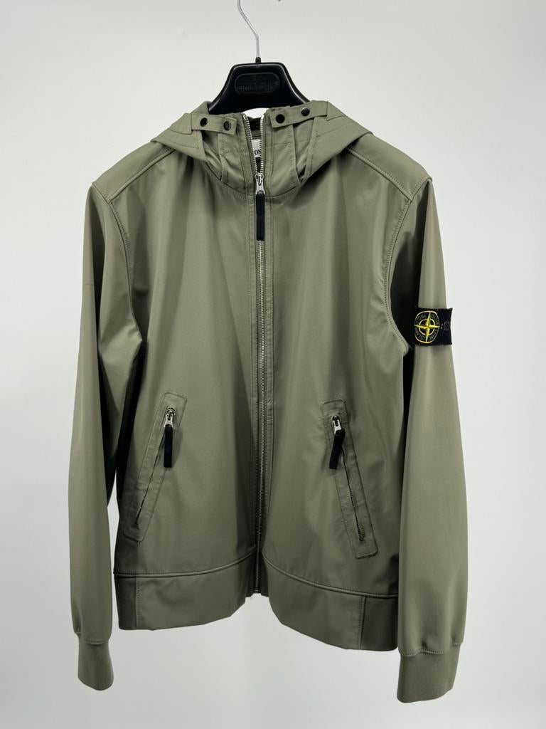 Stone Island Soft Shell, Maat 52/54 (L), Stone, Ophalen of Verzenden, Zo goed als nieuw