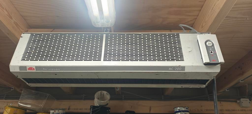 Falco Thermozone AC 200 Luchtgordijn, Ophalen, Gebruikt, Minder dan 30 cm, Overige typen
