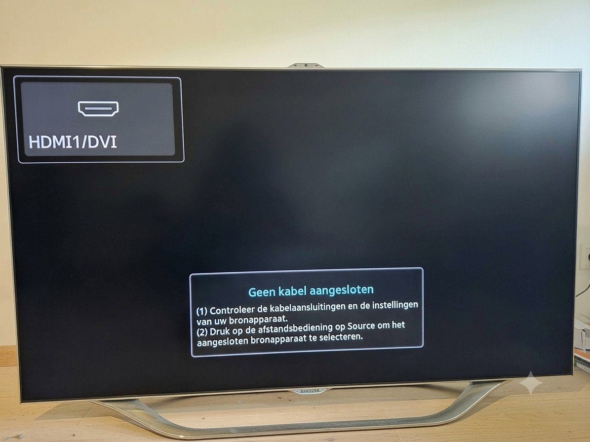 Samsung 55 inch Smart TV (UE55ES8000S) – streep door beeld, Ophalen, 100 cm of meer, 50 Hz, Samsung