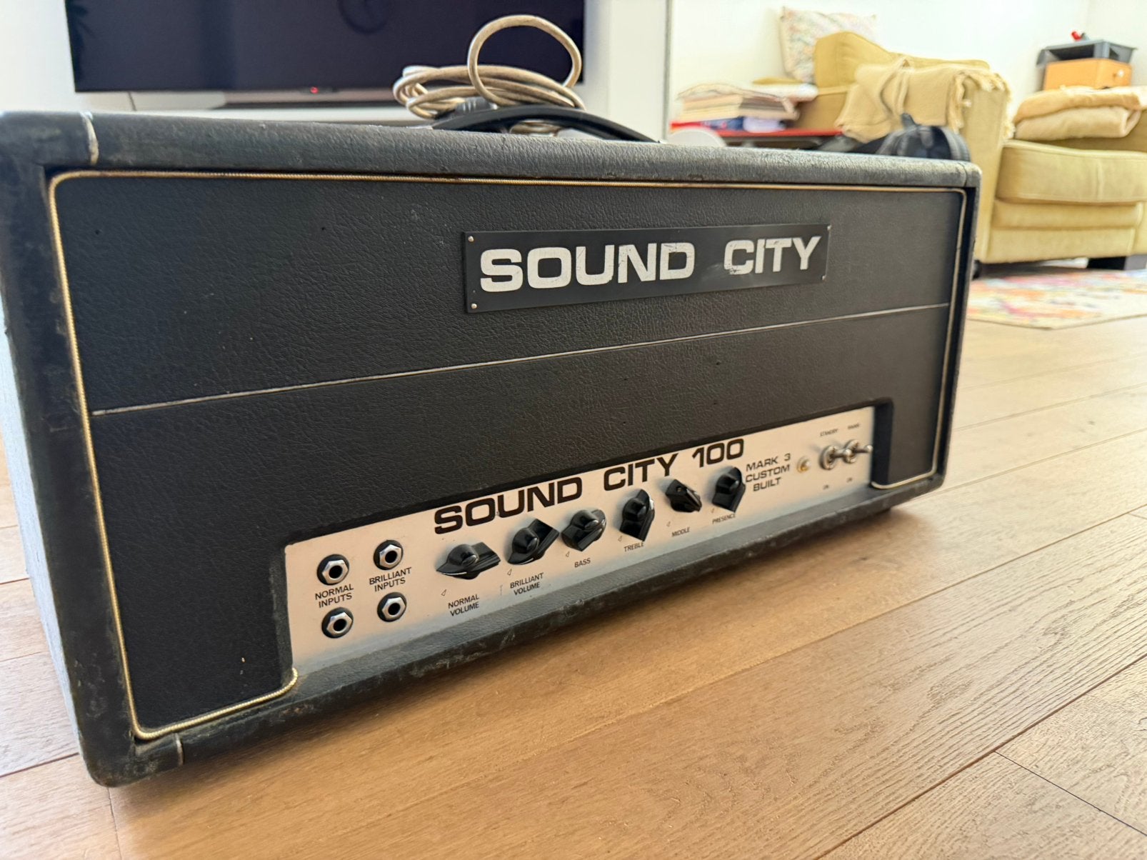 Sound City 1968 Mark 3, Ophalen, Zo goed als nieuw, 100 watt of meer