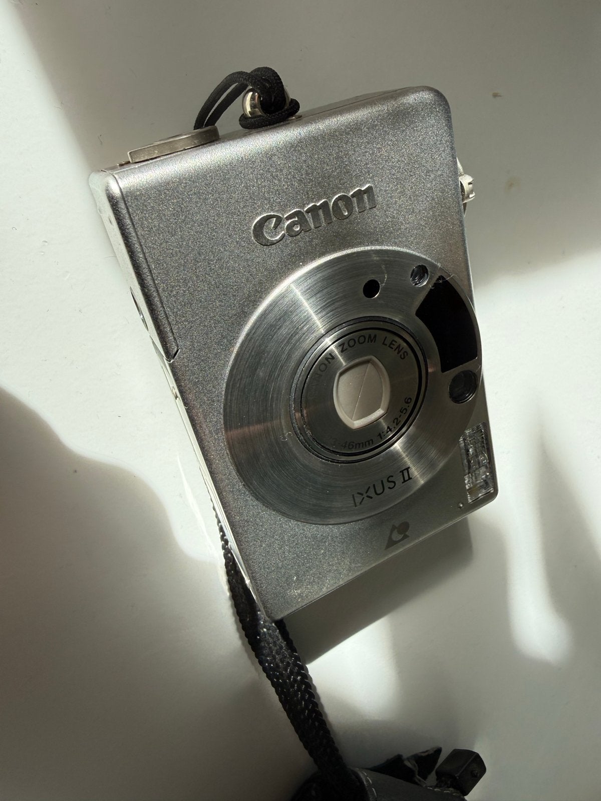 Canon IXUS II compactcamera VINTAGE met draagtas, Gebruikt, Canon, Ophalen of Verzenden, Compactcamera
