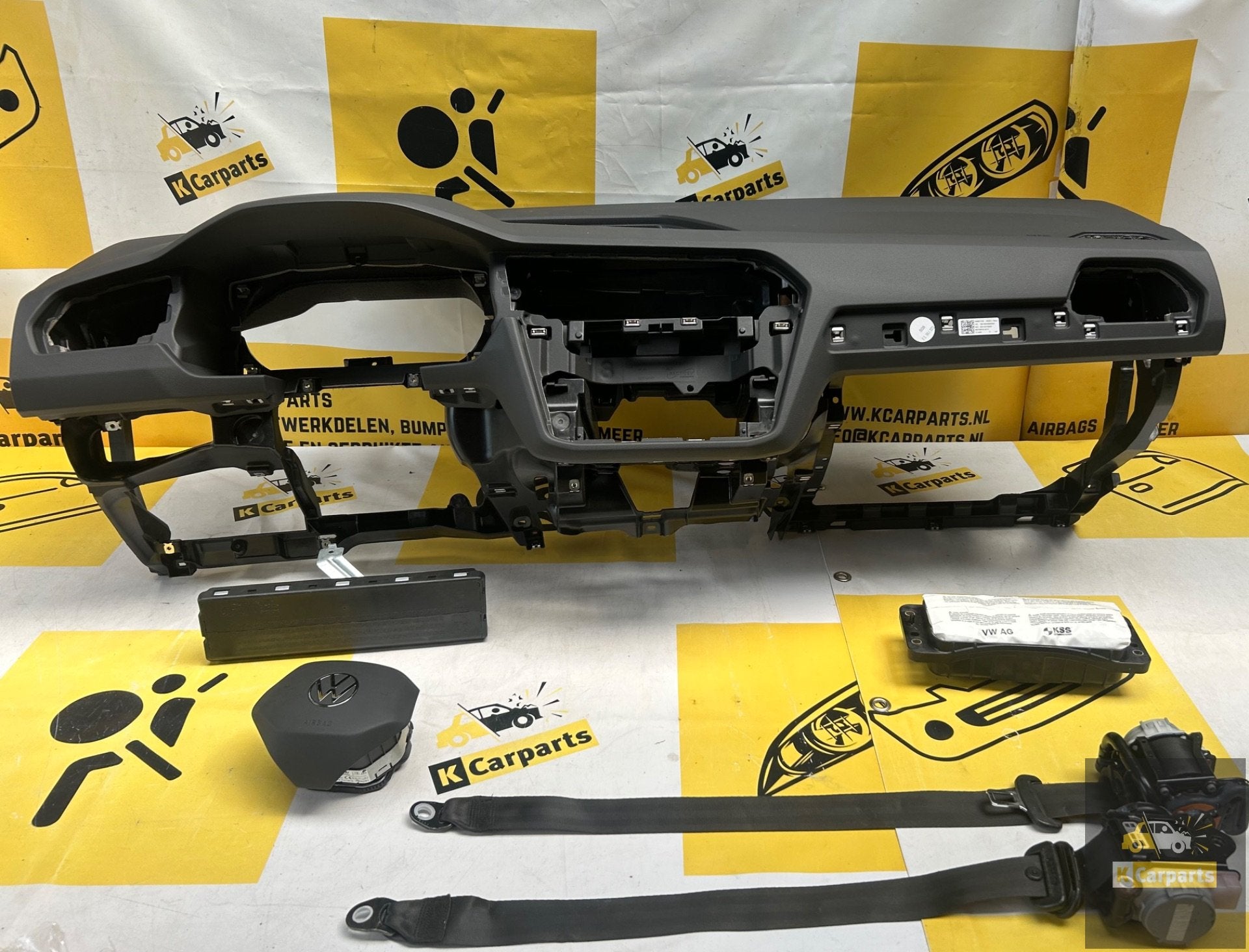 Airbagset Tiguan 5NB Compleet set 5NB857181B origineel, Info@fabrikant.eu, Ophalen of Verzenden, Fabrikant BV, Gebruikt