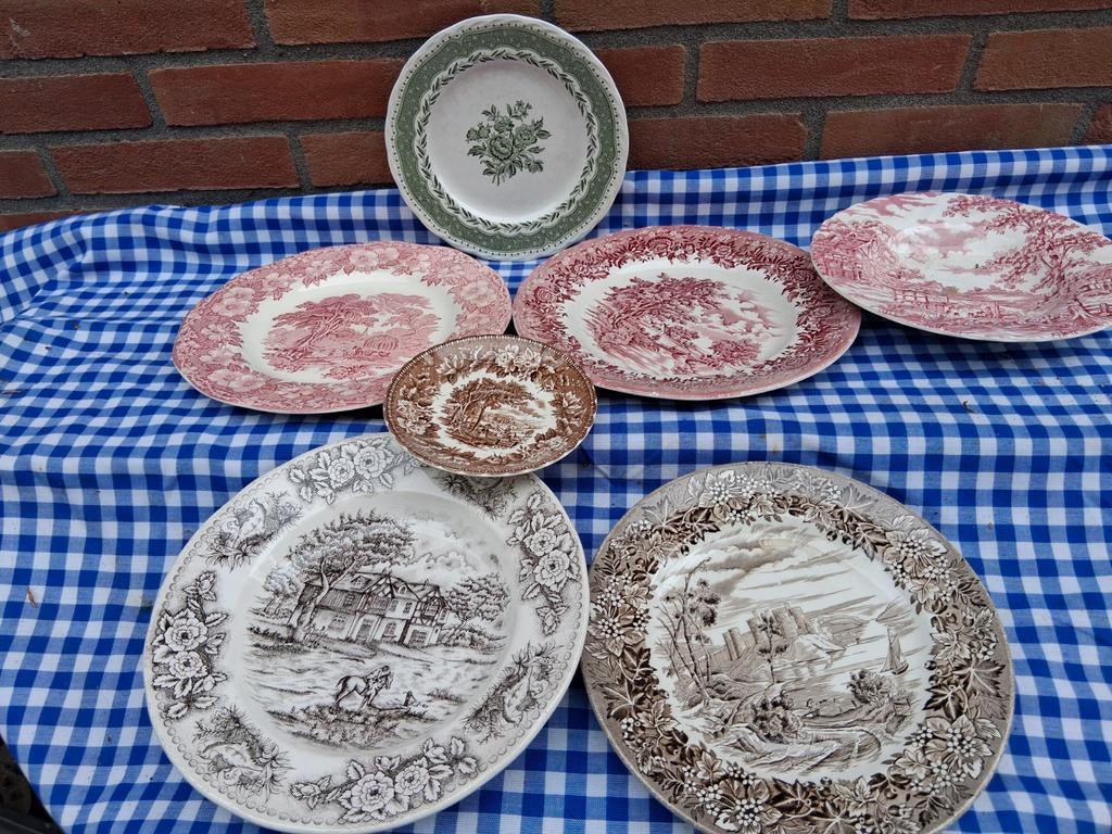 Servies contact grindley killby & gayford staffordshire, Ophalen of Verzenden