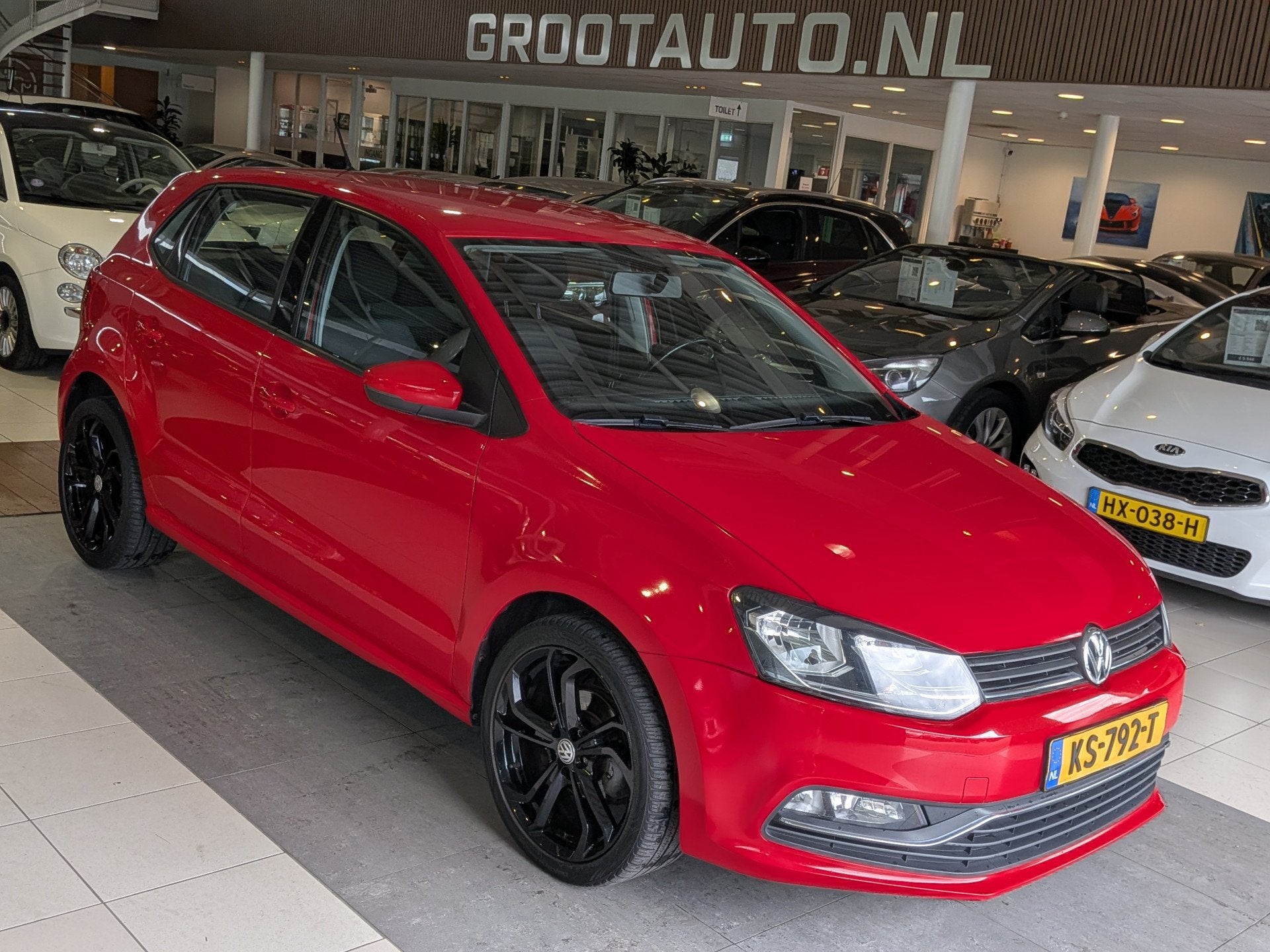 Volkswagen Polo 1.2 TSI Edition R Airco, Cruise Control, Stu, Auto's, Stof, Euro 6, 4 cilinders, Start-stop-systeem