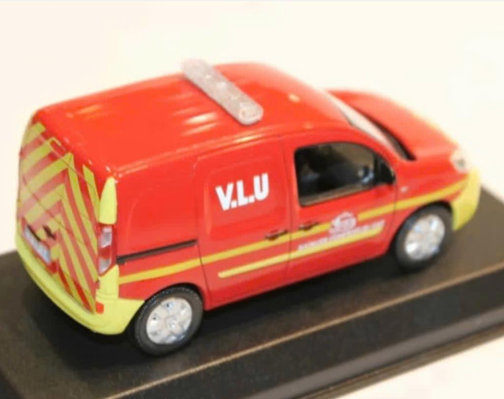 Renault Kangoo 2013 BRANDWEER V.L.U NOREV 1/43 Ref: 511326, Verzenden, Nieuw, Auto, Norev