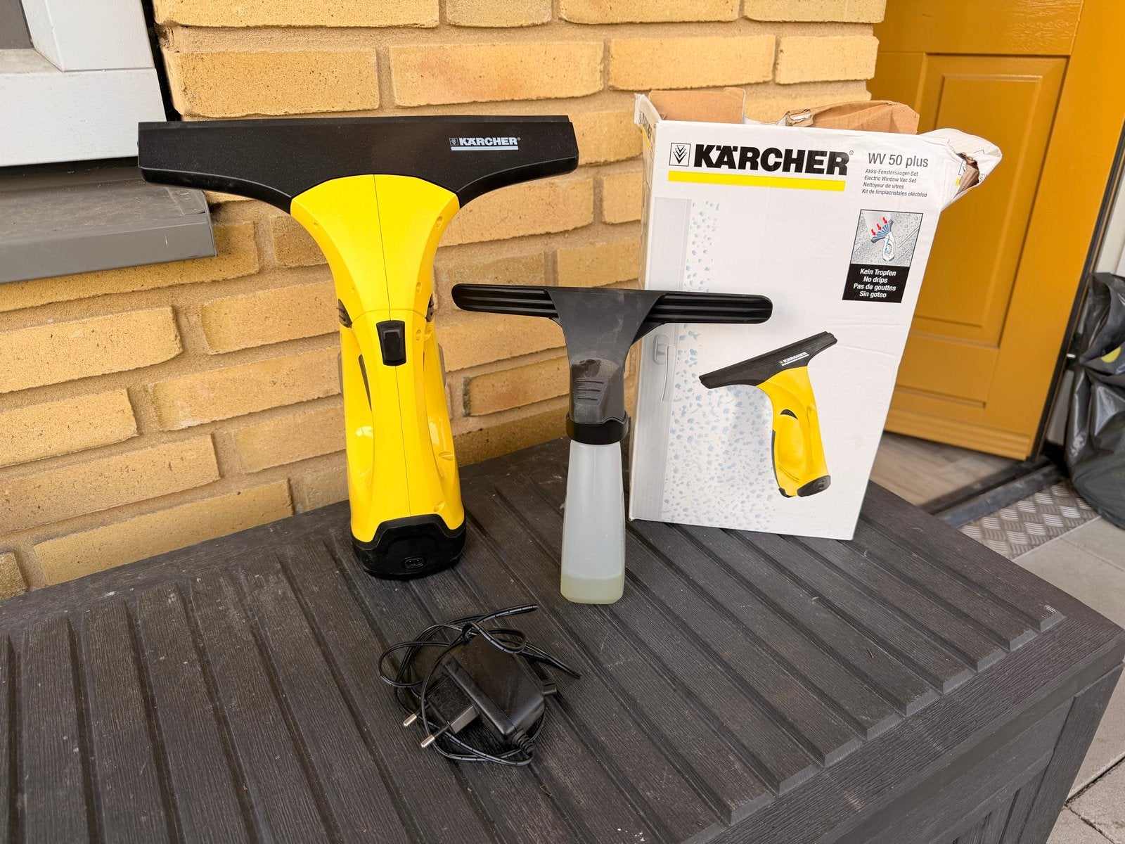 Kärcher WV 50 Plus Raamwisser - Voor Streeploze Ramen, Ophalen, Raamwisser of Trekker