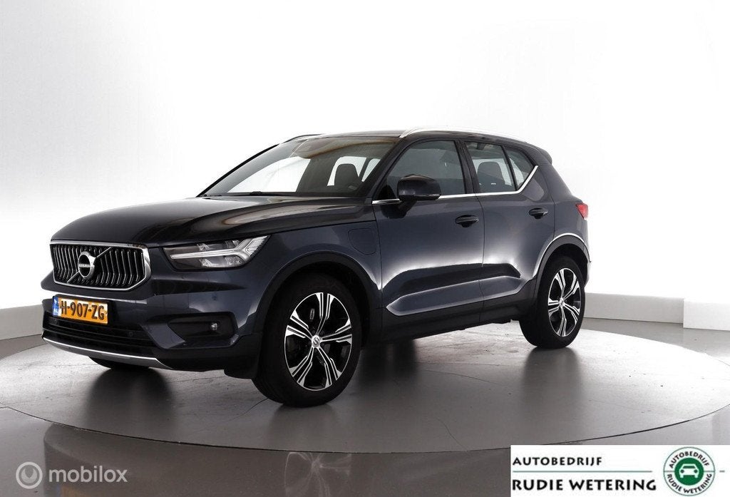 Volvo XC40 1.5 T5 262PK Inscription NL-auto|leer|led|cam|H/K, 1712 kg, Met garantie (alle), Blauw, Bedrijf