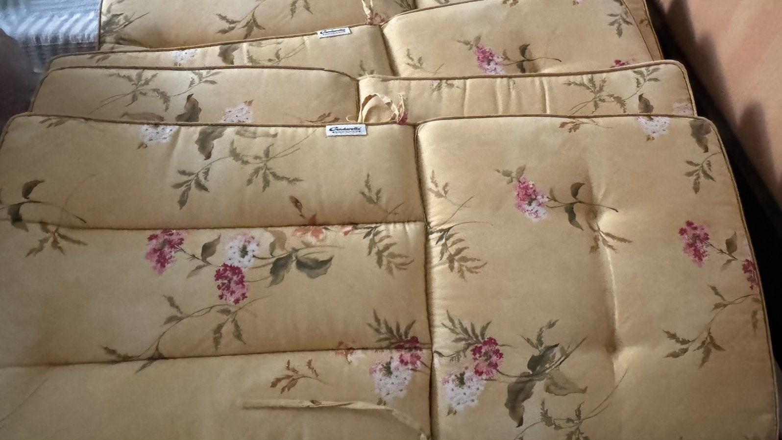 4 x kussens merk Cinderella, Tuin en Terras, Ophalen of Verzenden, Zo goed als nieuw