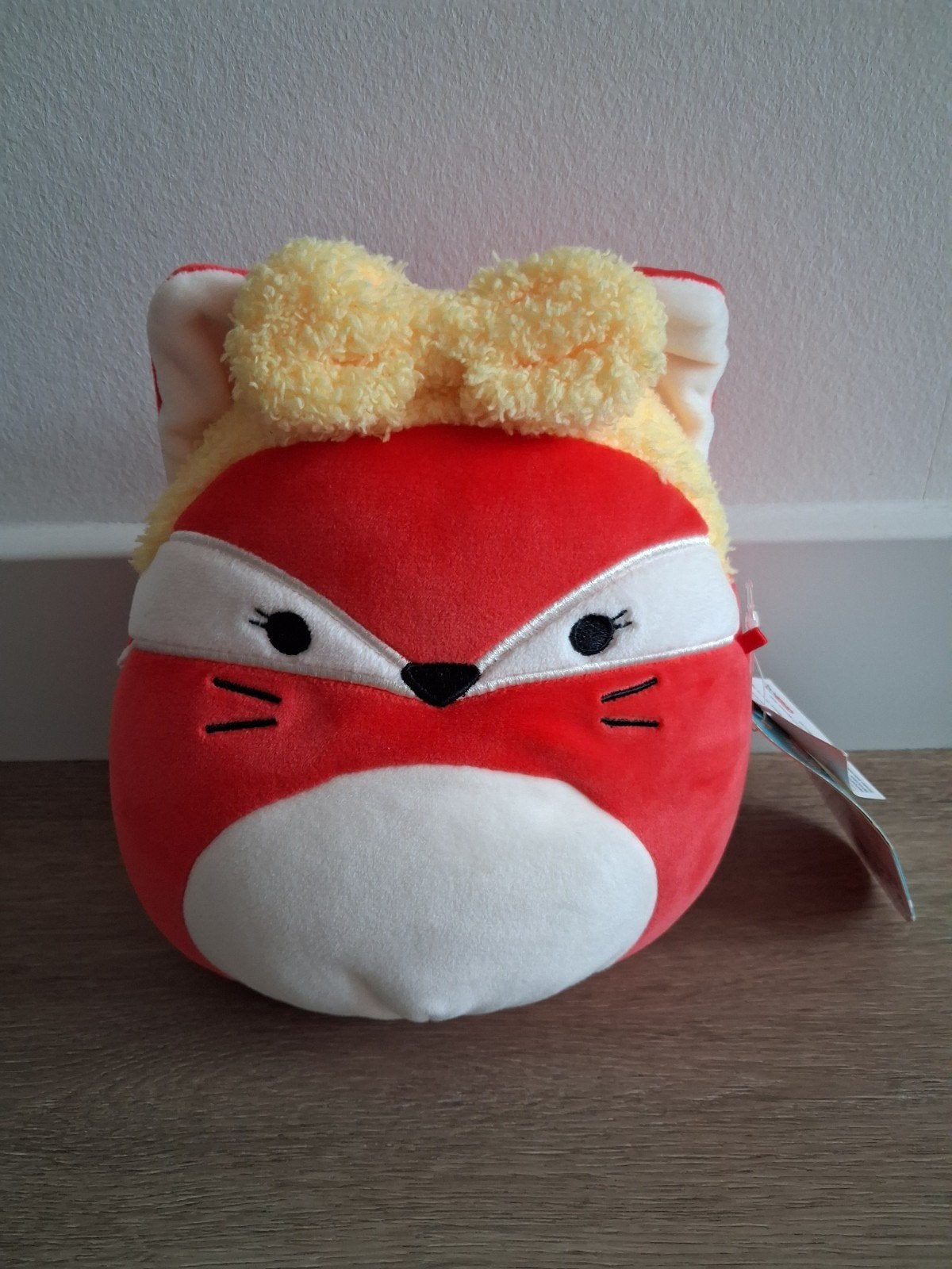 Nieuw! Knuffel Fifi de vos Coral red squishmallows L1708, Ophalen of Verzenden, Zo goed als nieuw, Overige typen