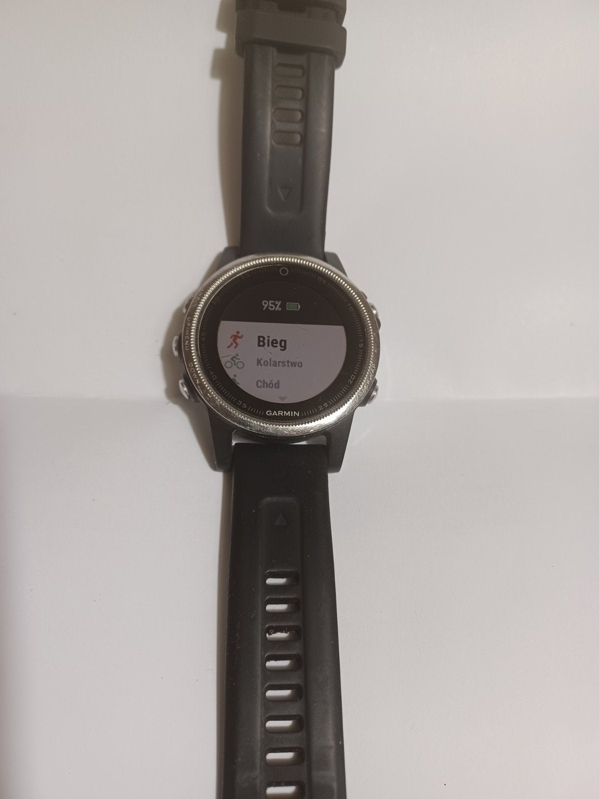 Garmin Fenix 5 S  Multisport GPS Smartwatch, Gebruikt, Zwart, Garmin, Ophalen of Verzenden