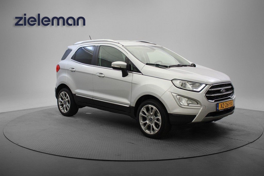 Ford ECOSPORT 1.0 EcoBoost Titanium - Carplay, Camera, Half, Auto's, Ford, 125 pk, Gebruikt, Euro 6, Ecosport