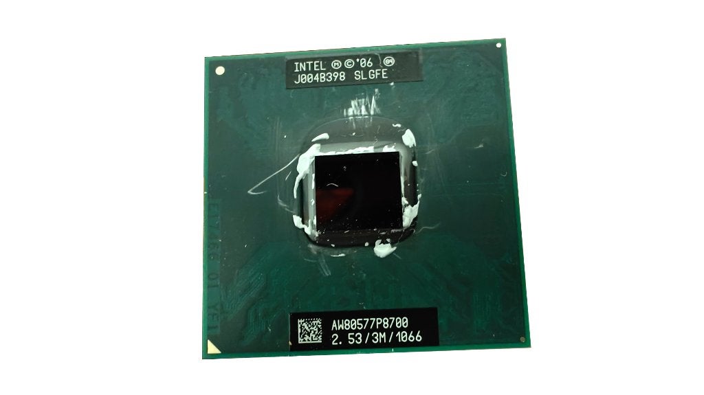 Intel Core 2 Duo P8700 laptop CPU 2.53 Ghz goede staat, Computers en Software, Processors, Ophalen of Verzenden, Gebruikt, 2-core