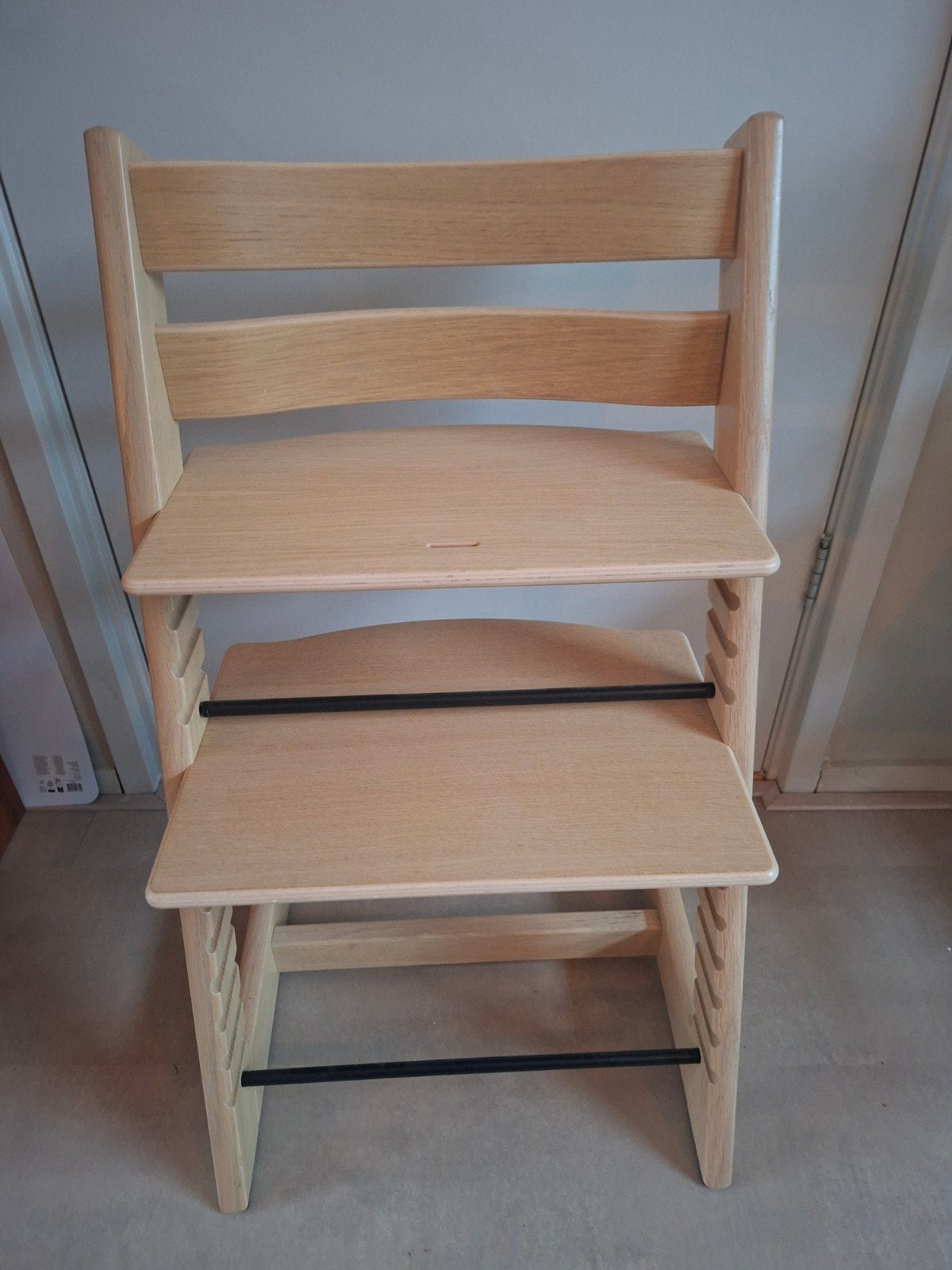 stokke tripp trapp OAK nieuwste model ZGAN, Ophalen, Zo goed als nieuw, Meegroeistoel