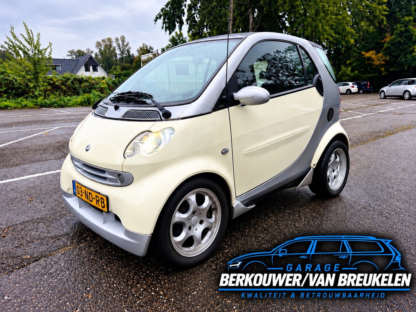 Smart 0.7 City Coupe 45KW AUT/brabus ed//gereviseerdemotor!/, Achterwielaandrijving, Zwart, 18 €/maand, 61 pk