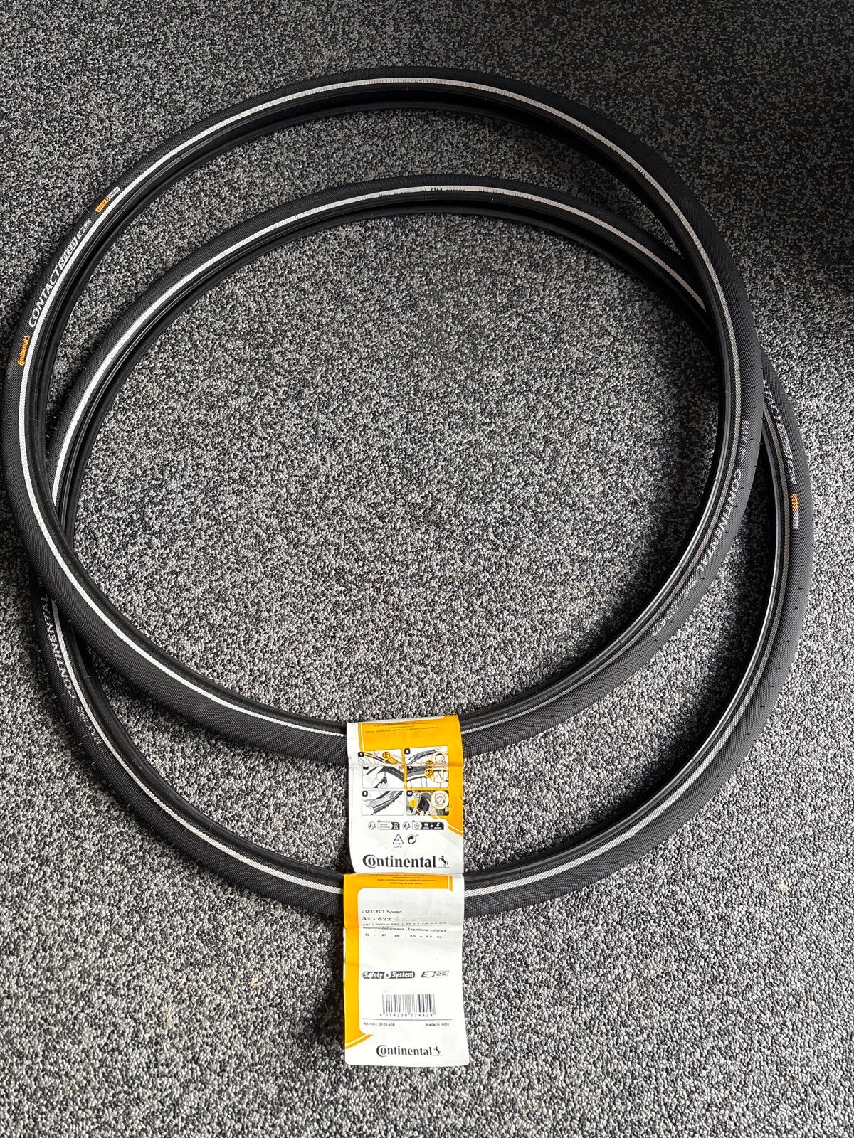 Continental Contact Speed Fietsbanden 28 inch (2 stuks), Band, Nieuw, Rubber, Ophalen