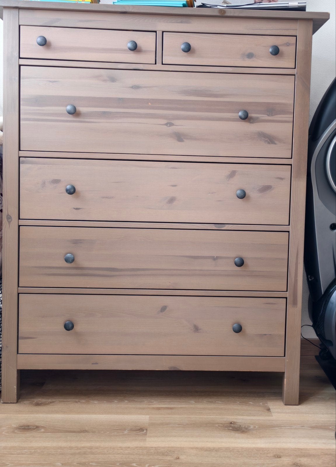 IKEA HEMNES Ladekast met 6 lades - Grijsbruin, Ophalen of Verzenden