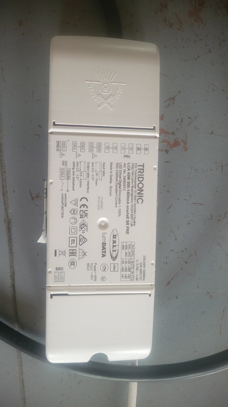 Tridonic LED Driver met Kabel en Stekker, Ophalen, Nieuw